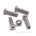 Ανοξείδωτο χάλυβα Hex Nut Set All youd ity bolts και παξιμάδια κοίλο μπουλόνι με τρύπα